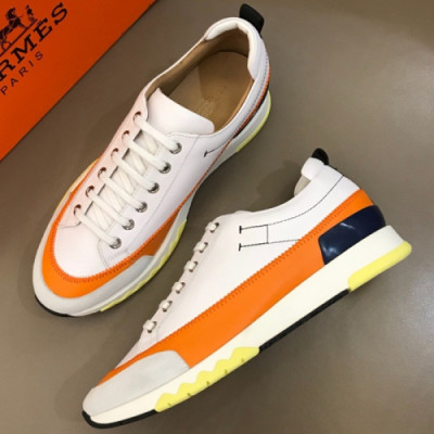 Hermes 2018 Mens Leather Sneakers - 에르메스 남성 레더 스니커즈 Her0025.Size(240 - 270)화이트
