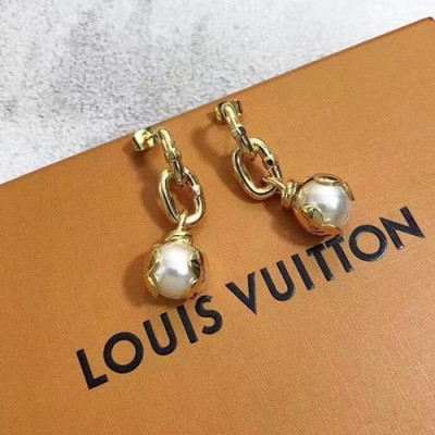 Louis Vuitton  Yellow Gold  Earring -루이비통  여성용 18k도금 옐로우 골드 귀걸이