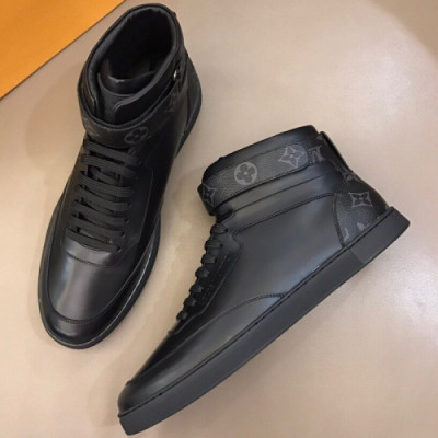 LOUIS VUITTON 2018 MENS LEATHER ANKLE SKEAKERS - 루이비통 남성 레더 앵클 스니커즈 LOU0083 , 사이즈 (240 - 275)