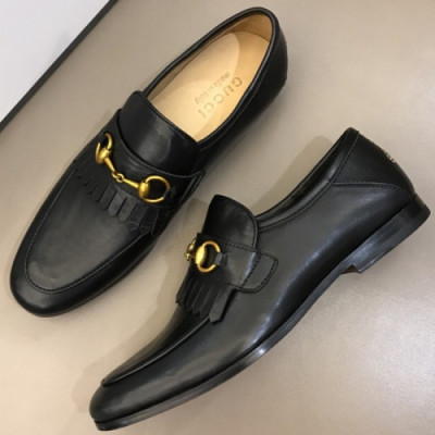 GUCCI 2018 MENS U-TIP LEATHER LOAFER  - 구찌 남성 유팁 레더 로퍼 GUC0124 , 사이즈 (240 - 270)