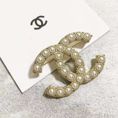 CHANEL  Yellow Gold  Brooch - 샤넬  여성용 18k도금 옐로우 골드 브로치