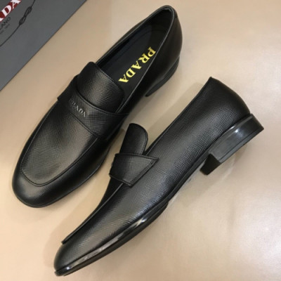 PRADA 2018 MENS STRAP LEATHER LOAFER  - 프라다 남성 레더 스트랩 로퍼 PRA0091 , 사이즈 (240 - 265)