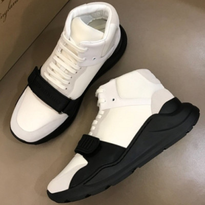 Burberry 2018 Mens Leather Ankle Running Shoes - 버버리 남성 레더 앵클 런닝화 BUR0165 , 사이즈 (240 - 270)