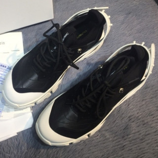 Calvin Klein 2018 Mm/Wm Leather Running Shoes - 캘빈클라인 남자 레더 런닝화 Cal003x.Size(225 - 275).블랙