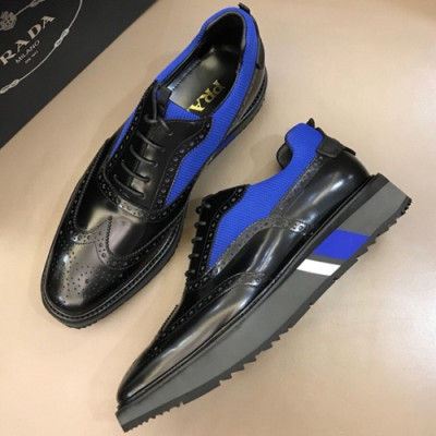 Prada 2018 Mens Leather Oxford/Sneakers - 프라다 남성 레더 옥스퍼드/스니커즈 PRA0093 , 사이즈 (240 - 270)