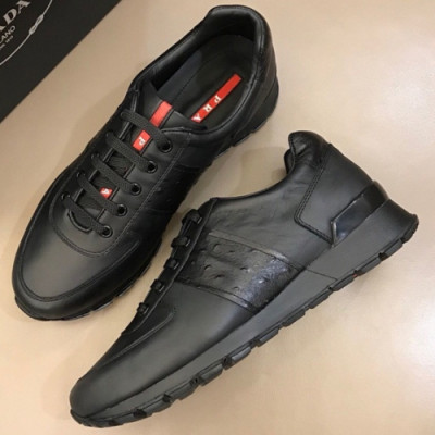 Prada 2018 Mens Leather Sneakers/Running shoes - 프라다 남성 신상 레더 스니커즈/운동화 PRA0098 , 사이즈 (240 - 275)