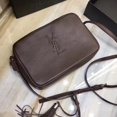 Saint Laurent Women Monogram Shoulder Cross Bag,23CM - 입생로랑 여성용 모노그램 숄더 크로스백 468537,SLB0113, 23CM,브라운