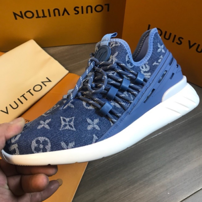 Louis vuitton2018 Mens Leather Running Shoes/Sneakers - 루이비통 남성 레더 런닝화/스니커즈 LOU0110 , 사이즈 (240 - 270)