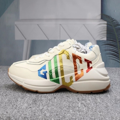 Gucci 2018 Mens Leather Running Shoes - 구찌 남성 레더 런닝화  - 구찌 남성 레더 런닝화 GUC0176 , SIZE (240 - 270)