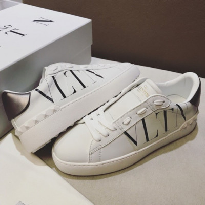 Valentino 2018 Mm/Wm Hidden Leather Sneakers - 발렌티노 남자 히든 레더 스니커즈 Val0042x.Size(225 - 270).화이트