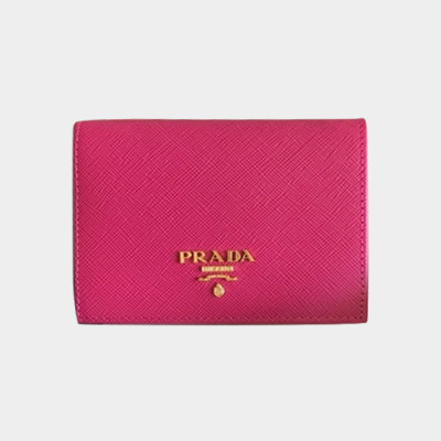 Prada 2018 Ladies Saffiano Wallet 1M0204 - 프라다 여성 신상 사피아노 반지갑 PRA0141 11.5CM