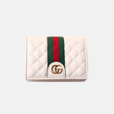 Gucci 2018 Ladies GG Leather Wallet 536453 - 구찌 여성 신상 레더 더블G 카드 케이스 반지갑 GUC0210