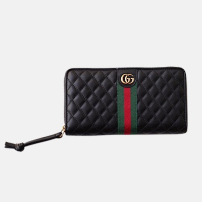 Gucci 2018 Ladies GG Leather Wallet 536450 - 구찌 여성 신상 레더 더블G 카드 케이스 장지갑 GUC0212