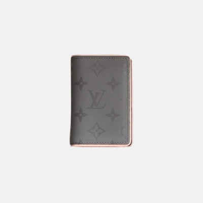Louis Vuitton 2018 Monogram Titanium M63236 -  루이비통 티타늄 포켓 오거나이저 카드지갑 LOU0136 11CM