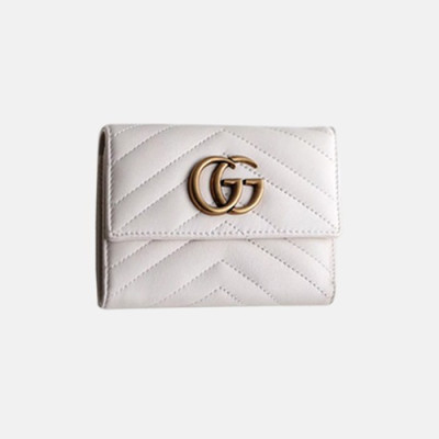 Gucci GG Marmont Matelassé Wallet - 구찌 남자반지갑,구찌 마몬트 마틀라세 지갑 GUC0246 12.5CM