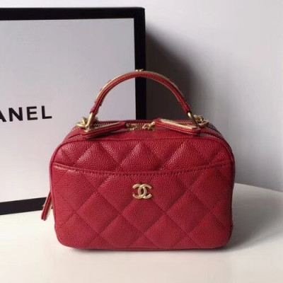 Chanel Mini Chain Bowling Shoulder Bag,18CM - 샤넬 미니 체인 볼링 숄더백,CHAB0032,18CM,레드