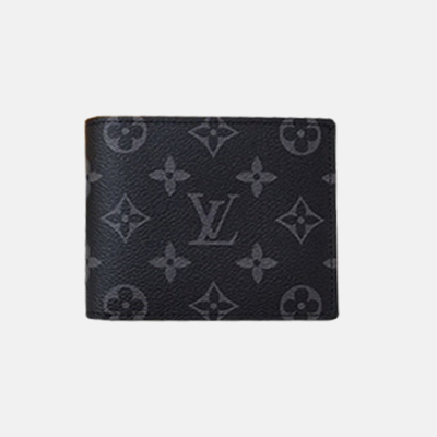 Louis Vuitton 2018 Mens Monogram Multiple Wallet M 60053 - 루이비통 남성 모노그램 멀티플 월렛 LOU0164 11.5CM