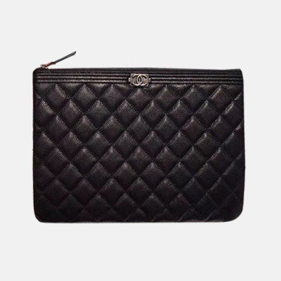 Chanel Women Clutch Bag,28/33CM - 샤넬 여성용 클러치백,CHAB0063,28/33CM,블랙