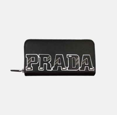 Prada 2018 Mens Saffiano Zip Round Wallet - 프라다 남성 신상 사피아노 지퍼라운드 장지갑 PRA0205 20CM