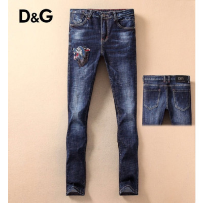 Dolce&Gabbana Mens Denim Pants - 돌체앤가바나 남성 슬림 청바지 - dol109x