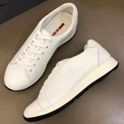 Prada 2018 Mens Leather Sneakers/Running shoes - 프라다 남성 레더 스니커즈/런닝화 PRA0201 , 사이즈 (240 - 265)