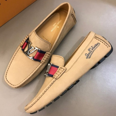 LOUIS VUITTON 2018 MENS LEATHER LOAFER  - 루이비통 남성 레더 로퍼 LOU0198 , 사이즈 (240 - 270)