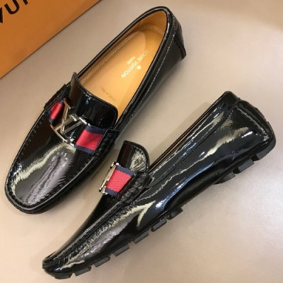 LOUIS VUITTON 2018 MENS LEATHER LOAFER  - 루이비통 남성 레더 로퍼 LOU0201 , 사이즈 (240 - 270)