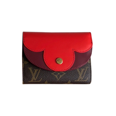 Louis Vuitton Victorine Women Wallet Canvas Small Leather M41938 - 루이비통 빅토린월릿 푸시아 LOU0243 12CM