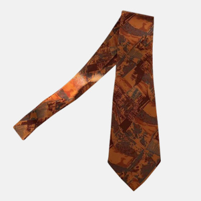 FENDI   MENS  NECKTIE BROWN  -  펜디 남성용 넥타이 브라운