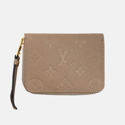 Louis Vuitton Fashion Women Monogram Zippy Small Leather Purse M61181 - 루이뷔통 코인 케이스 모노그램앤 plant 더피코인 LOU0246 11CM