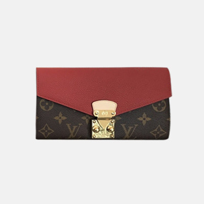 Louis Vuitton 2018 Pallas Wallet Women Clutch Wallet Noir M58414 - 루이비통 팔라스 월릿, 루이비통 지갑 LOU0265 19CM