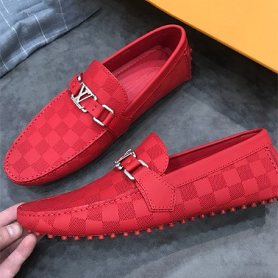 LOUIS VUITTON 2018 MENS STRAP LEATHER LOAFER  - 루이비통 남성 스트랩 레더 로퍼 LOU0283 , 사이즈 (240 - 275)