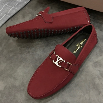 LOUIS VUITTON 2018 MENS STRAP LEATHER LOAFER  - 루이비통 남성 스트랩 레더 로퍼 LOU0288 , 사이즈 (240 - 275)