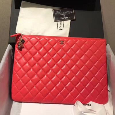 Chanel 2018 Lady Clutch Bag,33CM - 샤넬 2018 레이디 클러치백, CHAB0219,33CM,레드