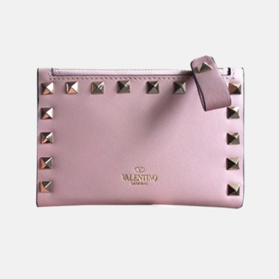Valentino 2018 Rockstud Leather Wallet - 발렌티노 신상 락스터드 레더 월릿 VAL0064 13CM