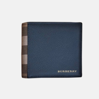 Burberry 2018 Check Leather Bifold Wallet - 버버리 신상 가죽 하우스 체크 바이폴드 지갑 BUR0240 11CM