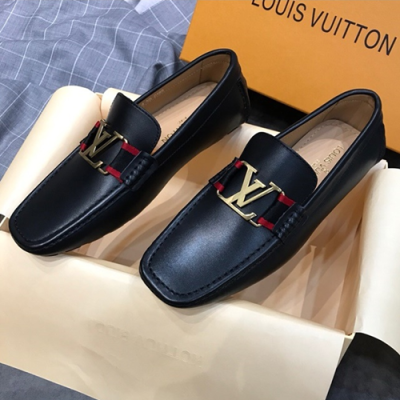 Louis Vuitton 2018 Mens Strap Leather Loafer  - 루이비통 남성 스트랩 레더 로퍼 LOU0305 , 사이즈 (240 - 275)