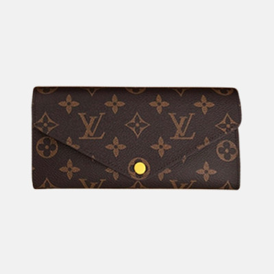 Louis Vuitton 2018 Monogram Josephine Wallet M60707 - 루이비통 뽀루 조세핀 지갑 모노그램 LOU0329 19CM