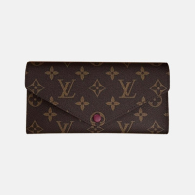 Louis Vuitton 2018 Monogram Josephine Wallet M60707 - 루이비통 뽀루 조세핀 지갑 모노그램 LOU0330 19CM