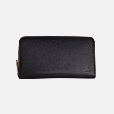 Louis Vuitton 2018 Mens Mutiple Zippy Wallet Ardoise Taiga M32822 - 루이비통 지피 월릿 타이가 장지갑 LOU0331 19.5CM