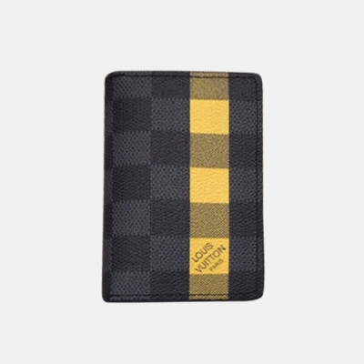 Louis Vuitton 2018 Mens Pocket Organizer N60077 - 루이비통 포켓 오거나이즈 헬리오스 LOU0332x.Sixe7.5CM.옐로우