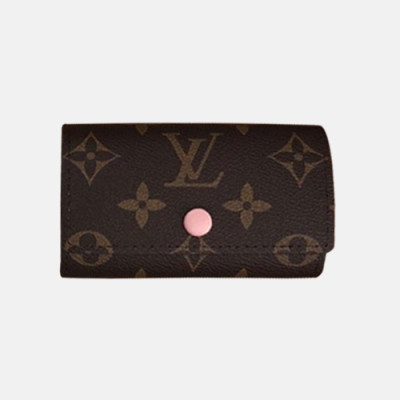Louis Vuitton 2018 Canvas 6 Key Holder Wallet M61285 - 루이비통 여성 모노그램 6키 홀더 LOU0368 10CM