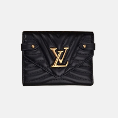 Louis Vuitton 2018 Ladies New Wave Compact Wallet M63427  - 뉴웨이브 레더 컴팩트 월릿 반지갑 LOU0394 12CM