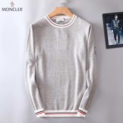 2018/19 Moncler Mens Wool Round Tee - 몽클레어 남성 울 라운드티 MOC0285 , SIZE (M - 3XL)