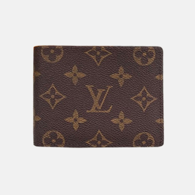 Louis Vuitton 2018 Mens Monogram Amerigo Wallet M64002 - 루이비통 모노그램 그라피트 아메리고 남성반지갑 LOU0422 11CM