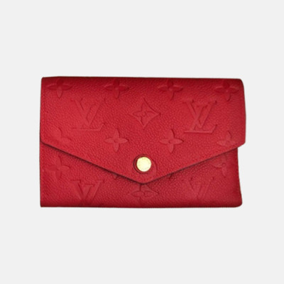 Louis Vuitton 2018 Ladies Compact Curieuse Wallet M60735 - 루이비통 앙프렝뜨 레더 컴팩트 큐리어스 월릿 LOU0424 15CM