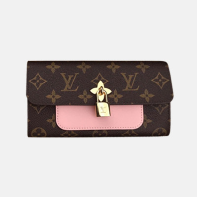 Louis Vuitton 2018 Ladies Monogram Flower Compact Wallet M62566 - 루이비통 신상 모노그램 플라워 컴팩트 월릿 LOU0430 16CM