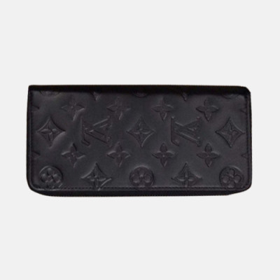Louis Vuitton 2018 Mens Zippy Wallet Vertical Monogram Shadow Leather M62902 - 루이비통지갑 브라짜 월릿 지퍼장지갑 LOU0438 10CM