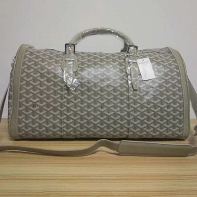 Goyard Leather Gray Bag,48CM - 고야드 레더 그레이 남여공용 여행용가방,GYB0010,48CM