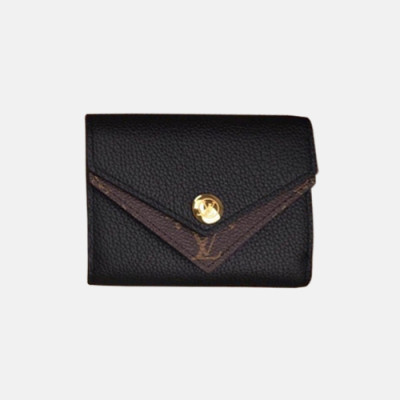 Louis Vuitton 2018 Ladies Double V Compact Wallet M64420 - 루이비통 월릿 더블브이 지갑  LOU0484  10CM